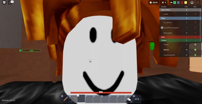 I was hired to coach a NOOB to PRO in Roblox Bedwars.. 