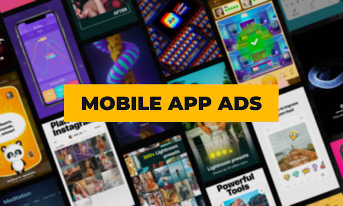 create short animated ads for mobile apps ios, android