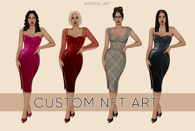 draw custom nft collection art