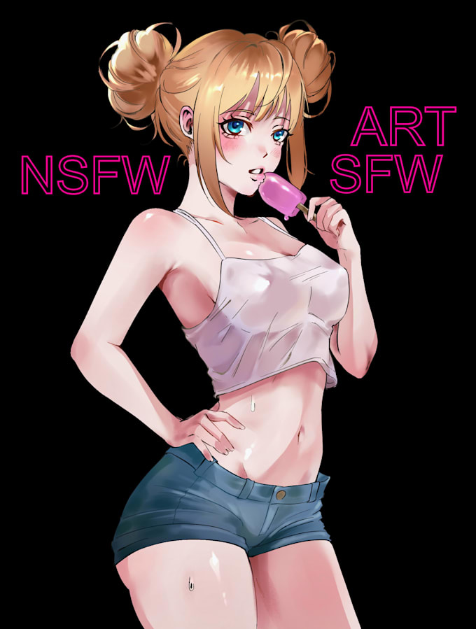 draw sfw, nsfw, oc, fan art in anime style