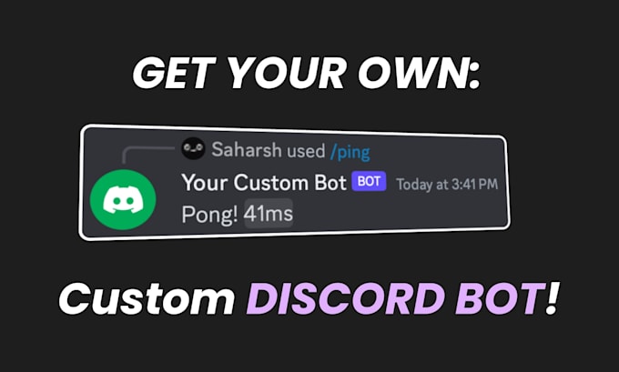 code a custom discord bot within 24h