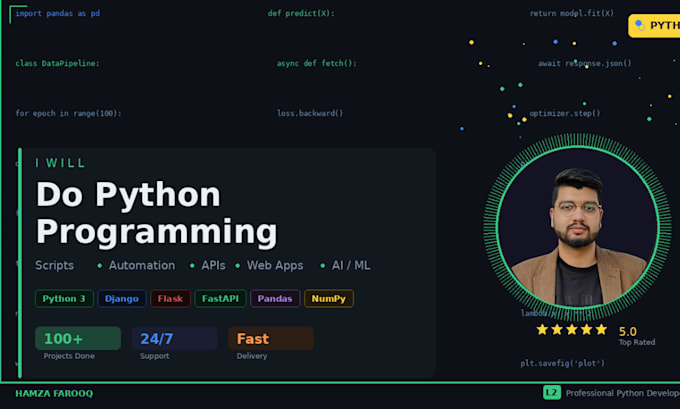 be your python programmer