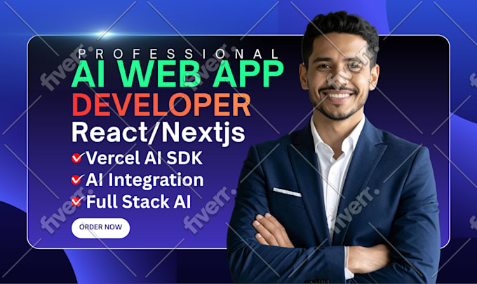 build react or nextjs web app with vercel ai sdk integration, ai web apps