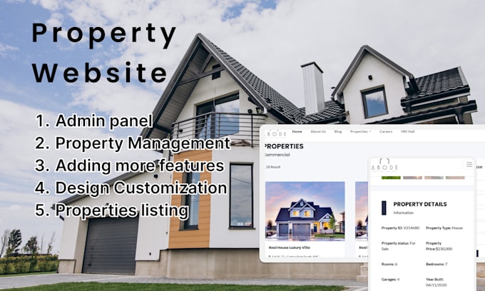 do property rental and sale website
