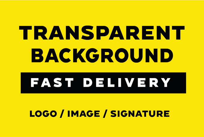 make your logo into transparent background png file