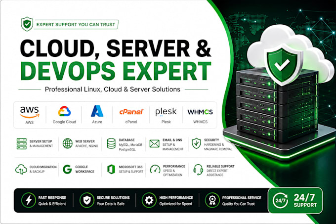 fix aws, plesk, cpanel, whmcs, mail, dns, nginx issue