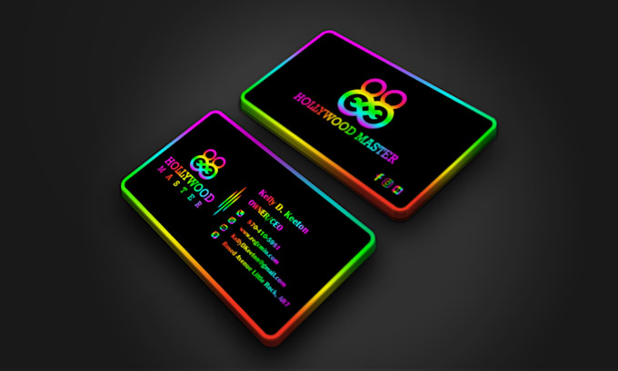 do unique modern, minimalist, luxury business card and logo design
