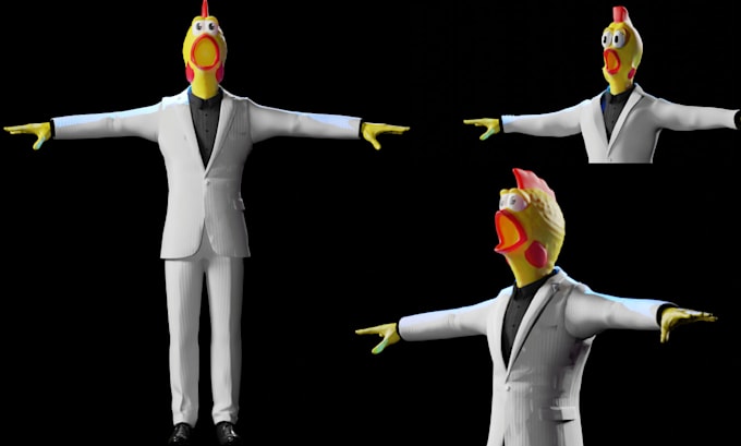 do 3d character modelling, 3d cartoon character, 3d character design, 3d model