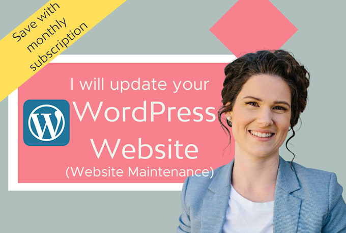 backup and update your wordpress website