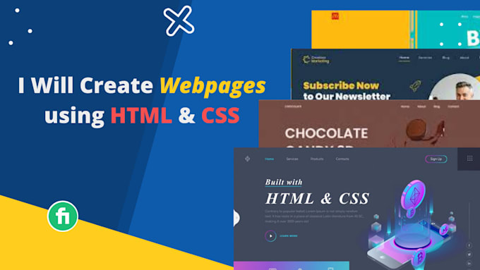 Build websites using html and css by Soorajgk | Fiverr