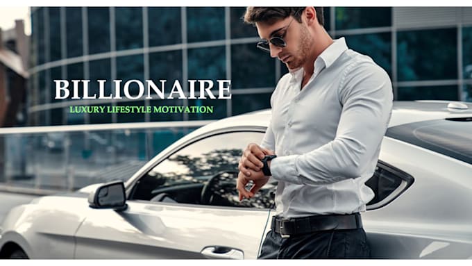 create luxury lifestyle videos with motivational voiceover speech