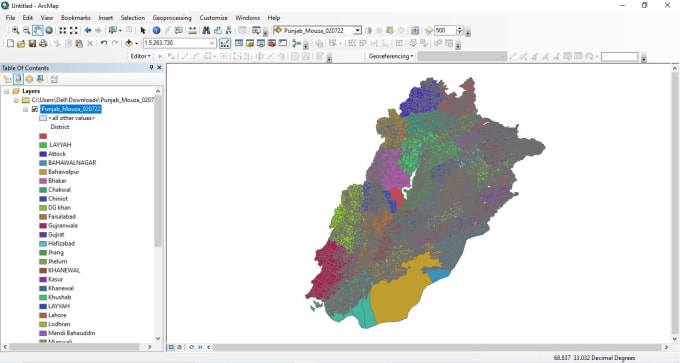 Make Gis Maps Using Arcgis Pro And Qgis By Samreenjaved005 Fiverr 6777