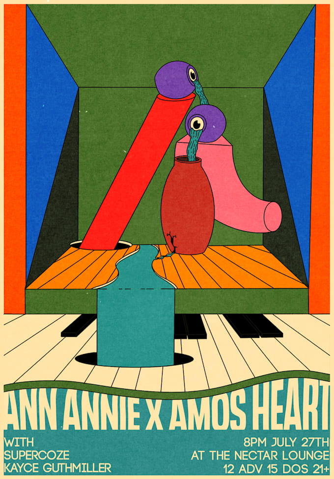design your gig poster or event flyer