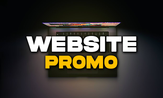 create website promo video, online store