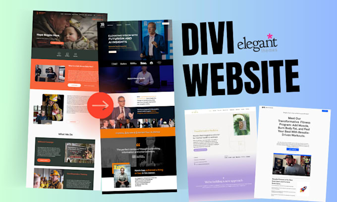 be divi expert for custom divi website using divi builder 5