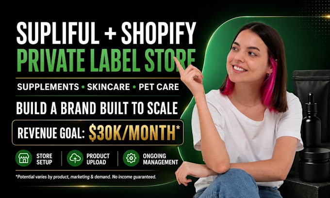 build shopify dropshipping store develop shopify website with supliful, trendsi