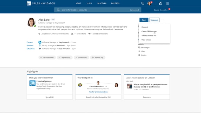 provide b2b lead generation,linkedin leads