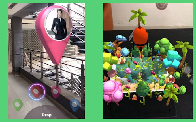 develop augmented reality ar app for android and ios using unity3d