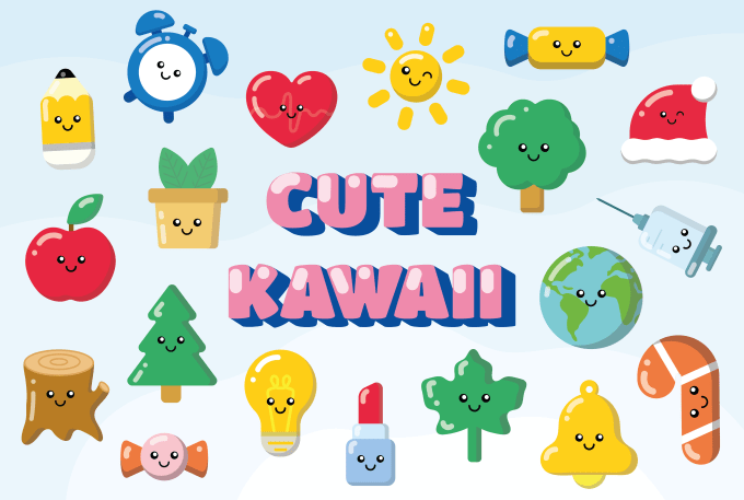 Kawaii icons - 2 Free Kawaii icons