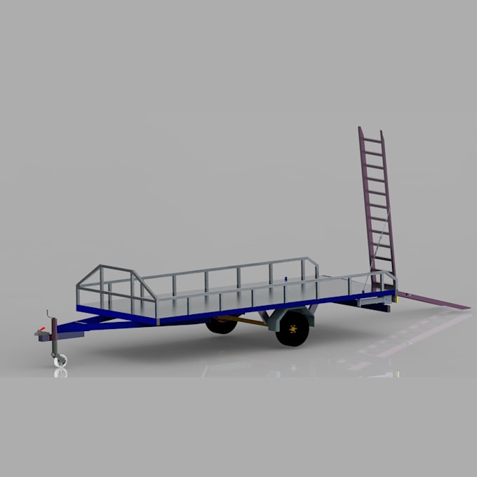 do truck trailer design 3d cad diy trailer plans for manufacturing