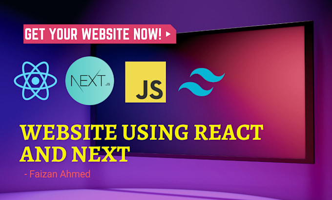 Create a responsive website using reactjs and nextjs by Faizanahmed789 ...