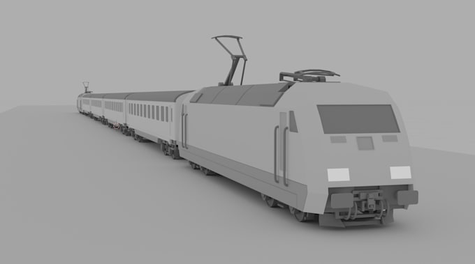make a low poly vehicle 3d model in blender