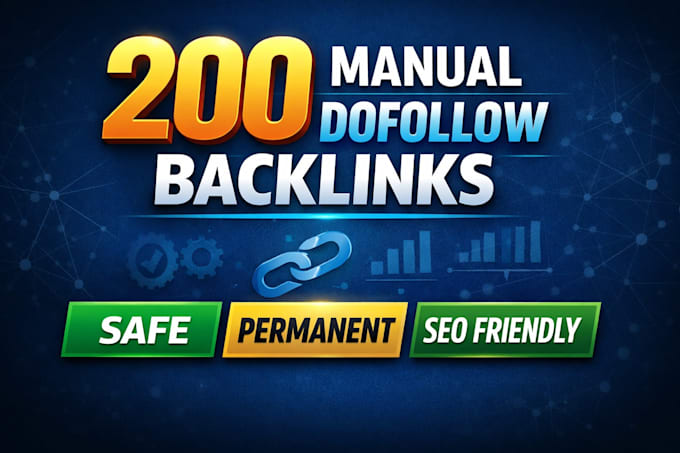 do 200 high quality seo dofollow profile links permanent backlinks
