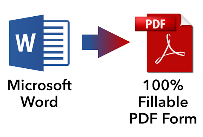 Convert any word document to fillable pdf form by Sproutbusiness | Fiverr