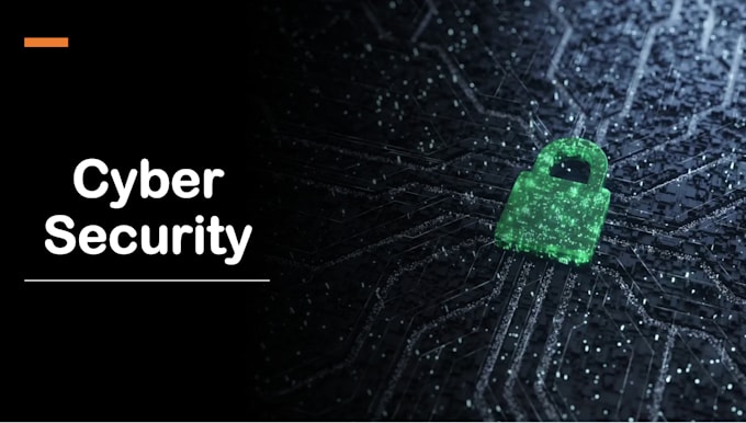 design a cyber security ,IT ,pitch deck presentation slides