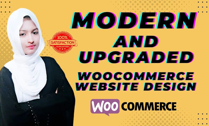 create a modern ecommerce website or online store using woocommerce