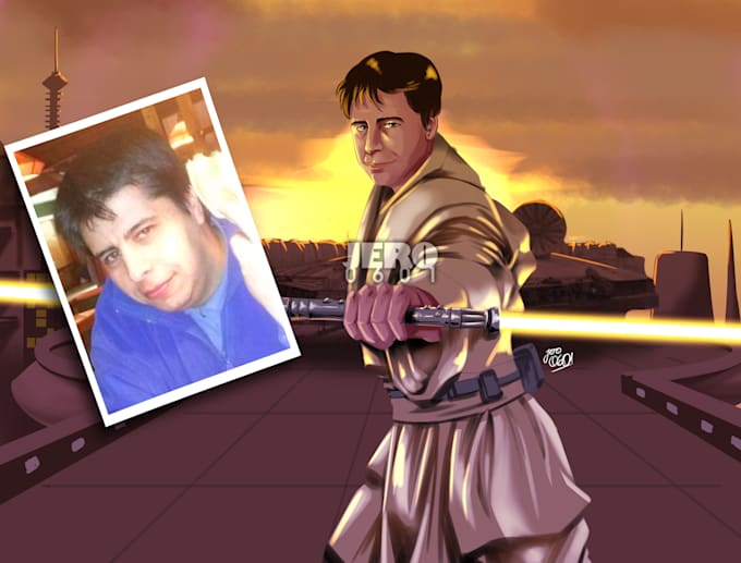 draw you as a star wars character