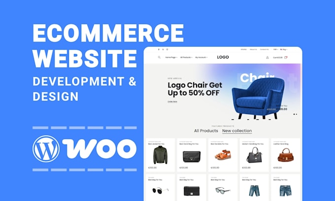 create ecommerce website using woocommerce and wordpress website design