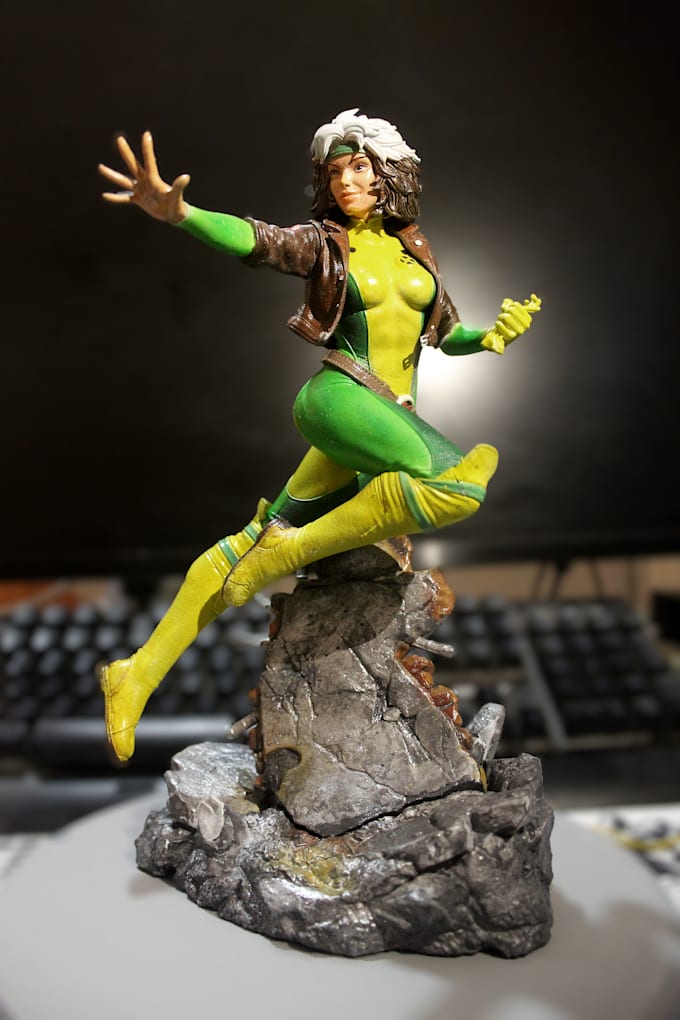 print any 3d model color it and deliver it to you