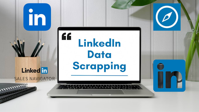 extract linkedin contacts and accounts data