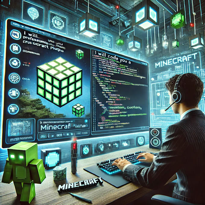 Code you a professional, custom and no lag minecraft plugin by ...
