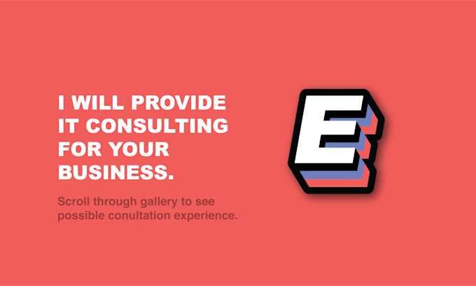 provide IT consulting for your business