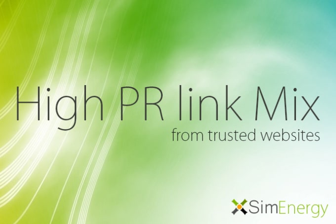 make a High PR link mix from trusted websites, 2nd order for free
