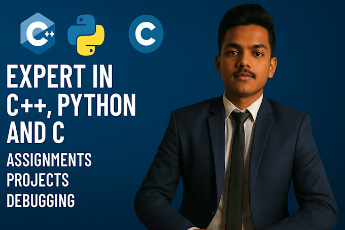 do your cpp, c and python projects and assignments
