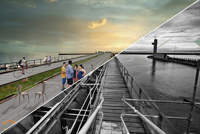 do post production renderings