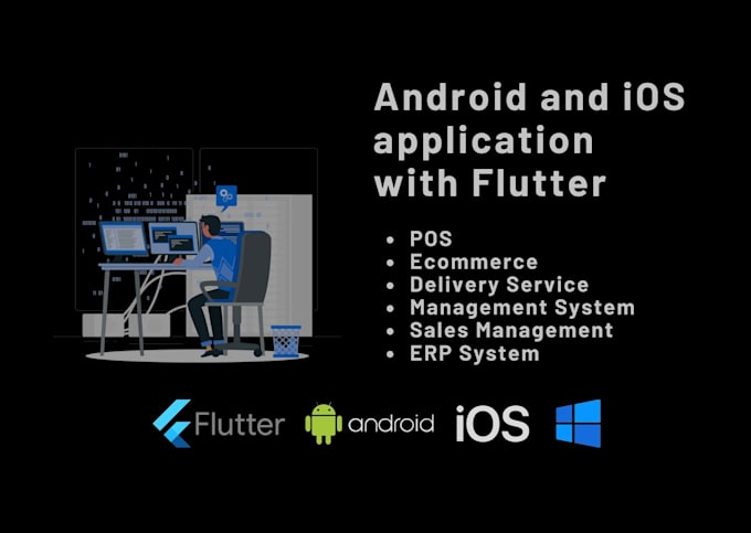 Build android, ios and windows app with flutter by Zuljalal | Fiverr