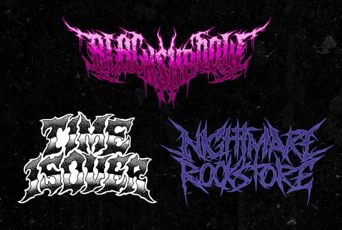 custom logo for your band metal, deathcore, hardcore, punk