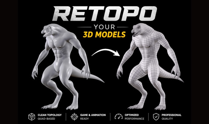 retopologize your 3d models