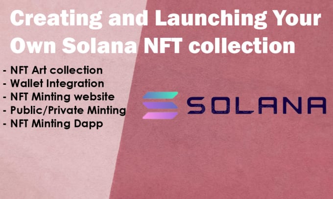 Creating and launching an entire solana nft collection by Sabrisaid328 | Fiverr