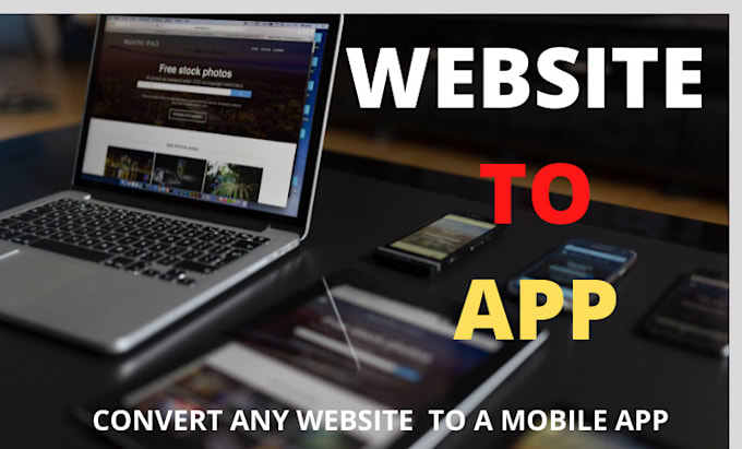 convert websites to android and ios iphone apps