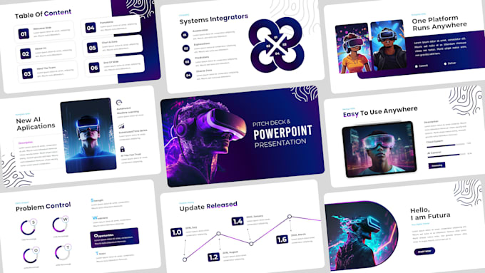 design powerpoint presentation and pitch deck