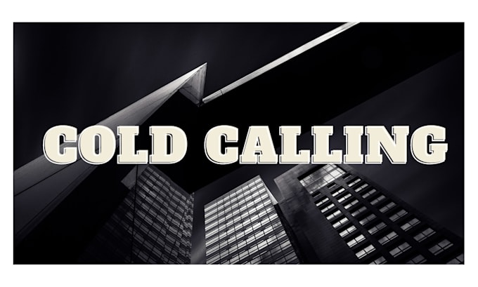 do real estate cold calling for you