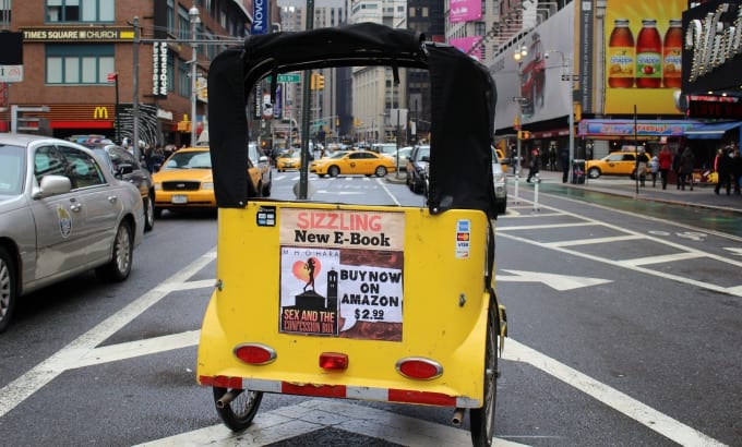a pedicab