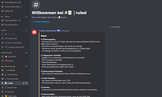 setup your professional discord