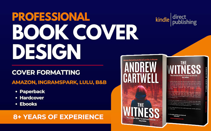 design book cover, format it for paperback print and ebook