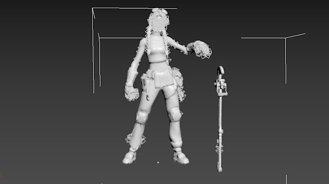do rig 3d character in 3dsmax for unreal unity games animation blend shapes
